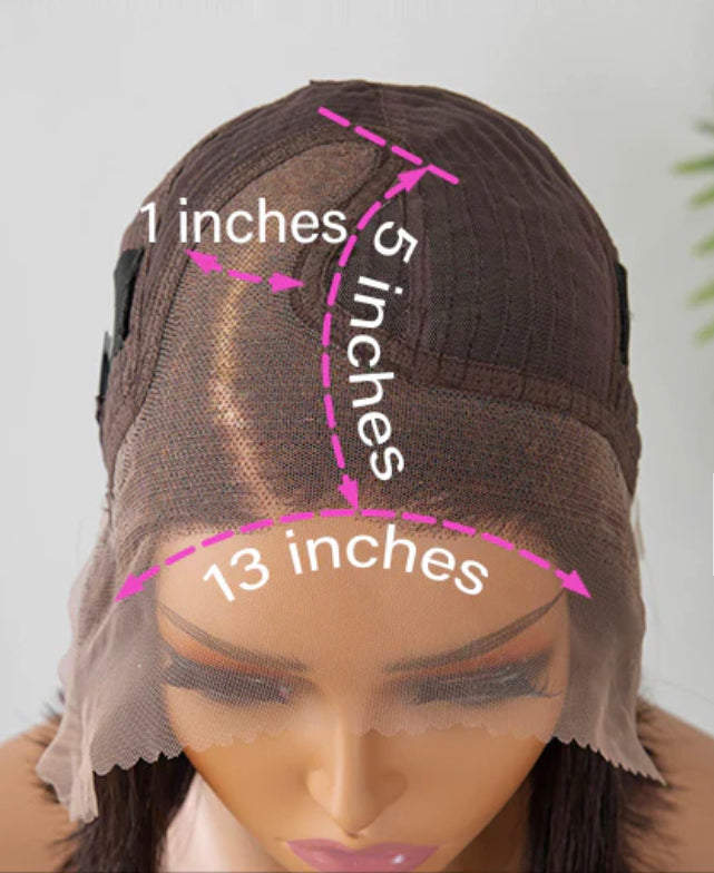 Side part Bob wig straight